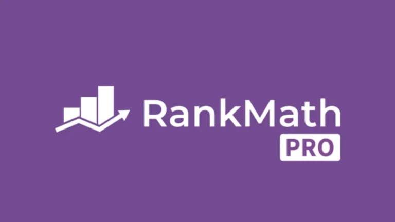 Rank math seo pro